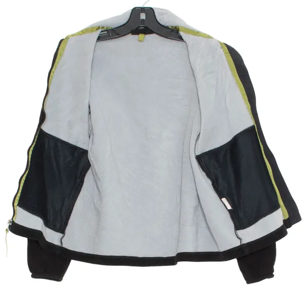 Patagonia Fleece Jacket Black Small Full Zip Vintage Gorpcore Outdoor Hiking Y2K - Image 2