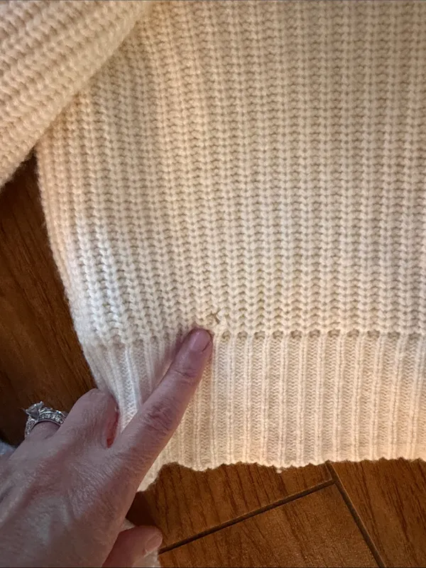 LoveShackFancy Avignon Crop Cashmere Blend Cardigan - Image 7