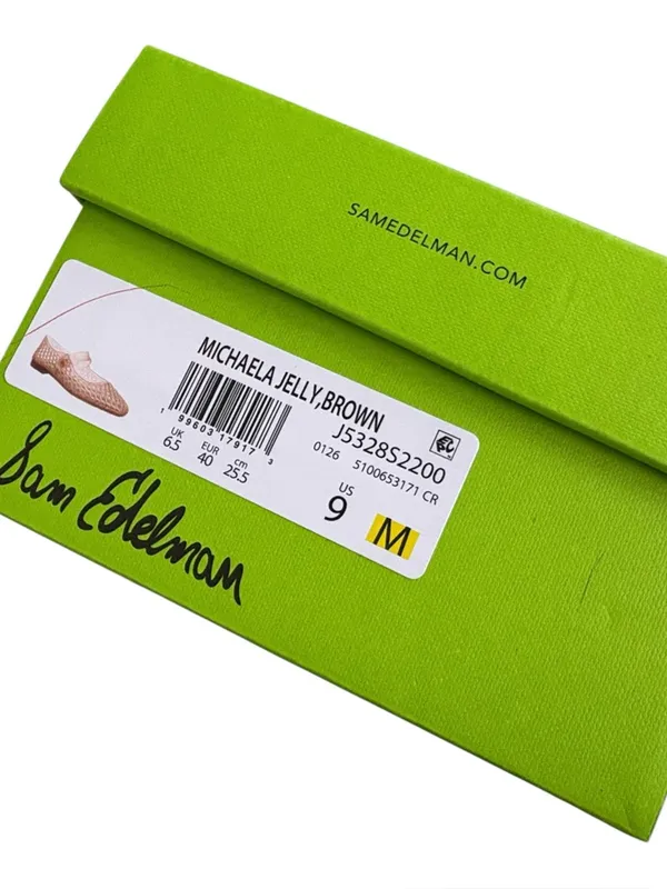 New In Box Sam Edelman Michaela Jelly Mary Jane Flats Size 9 - Image 11
