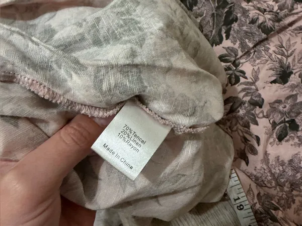 TUCKERNUCK Tate Dress in Lilac Pink Toile - Image 7