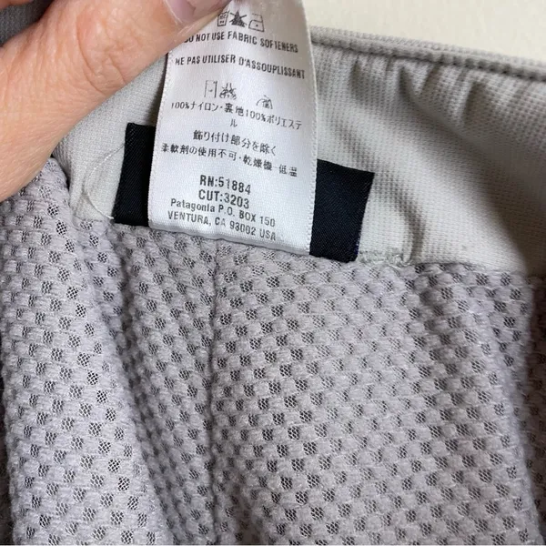 Patagonia Vintage Powderkeg Shell Ski Pants Waterproof White size 8 women’s - Image 14