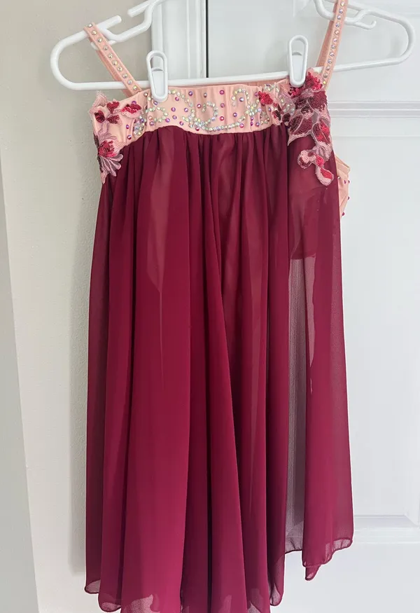 Lyrical Dance Costume Pink - Image 2