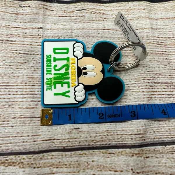 Disney Mickey Keychain Florida license plate plastic NEW - Image 11