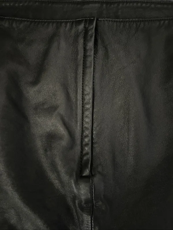 Old Navy faux leather mini skirt - Image 3
