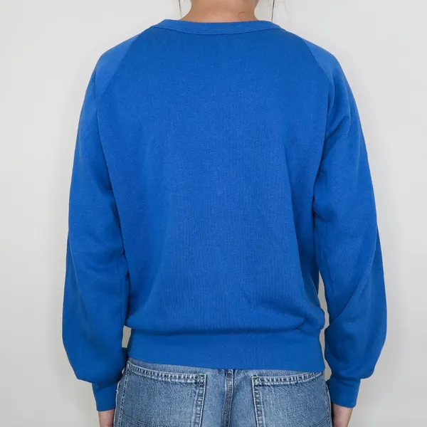 Vintage 80s Kansas Jayhawks Sweatshirt - Image 2