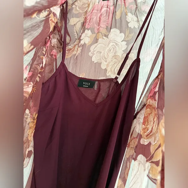 NWOT Vici Whisperfolk A Line Maxi Dress - Image 8