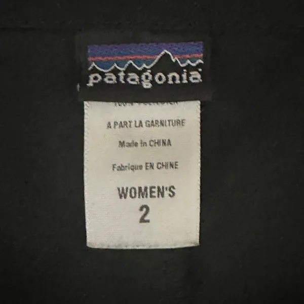 Patagonia Duway Skirt Performance Hiking Black Outdoor Active Utility Size 2 - Image 5