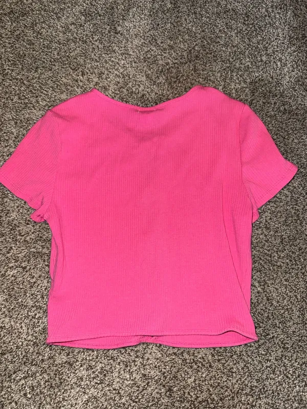 Garage ribbed crop top - Image 2