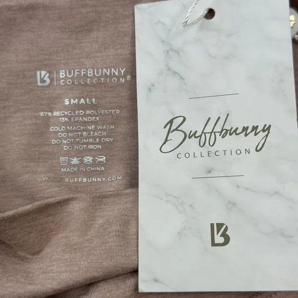 BuffBunny Dream Heathered Leggings Berry Ice Size Small New - Image 6