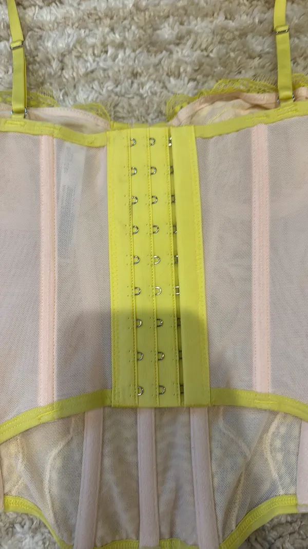 Yellow Corset Top - Image 2