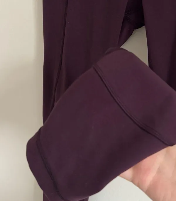 Lululemon In Movement 7/8 Tight Size 4 Leggings Everlux 25” purple high rise - Image 5