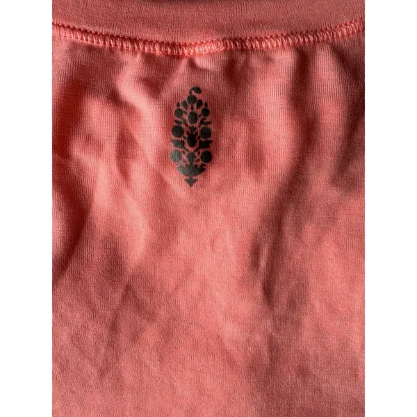 Free People Movement Tempo Ruched UV Protection Tee Orange Women's Size Small - Image 9