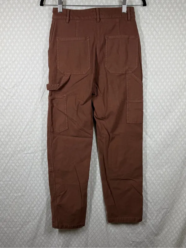 Aritzia‎ Wilfred Red Brown Utility Carpenter Pants - Image 5