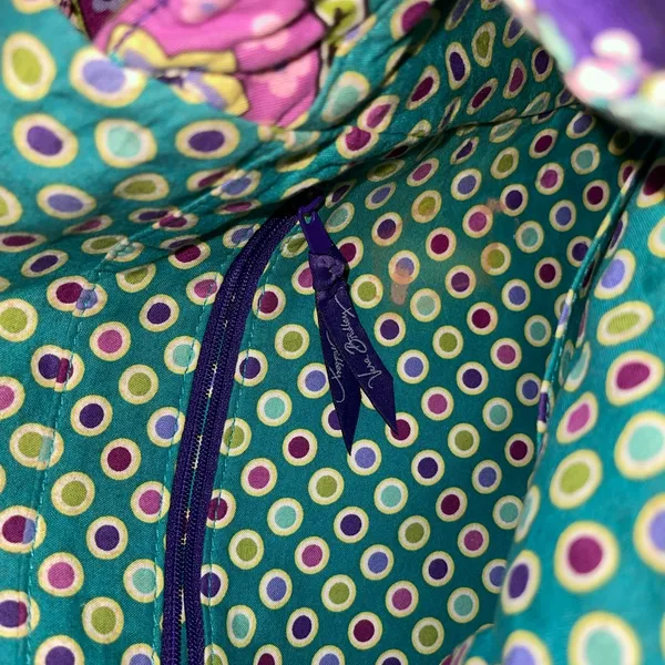 Vera Bradley Vibrant Paisley Tote Bag - Image 7