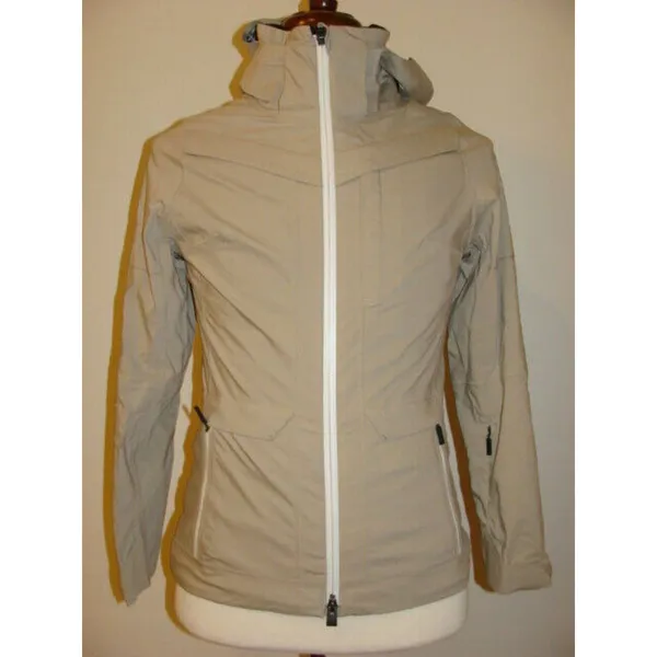 NWT!! KJUS Seduction Waterproof 2 Layer Shell Ski Jacket Size Small US 4 / EU 36 Tan - Image 2
