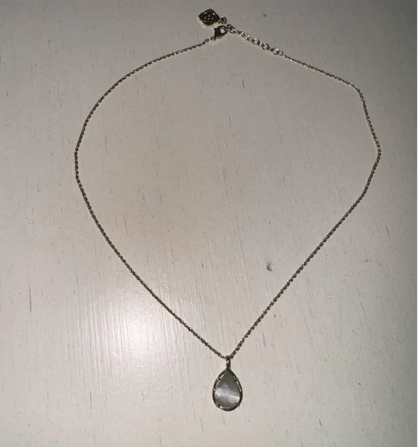 Kendra Scott Kiri Teardrop Necklace - Image 2