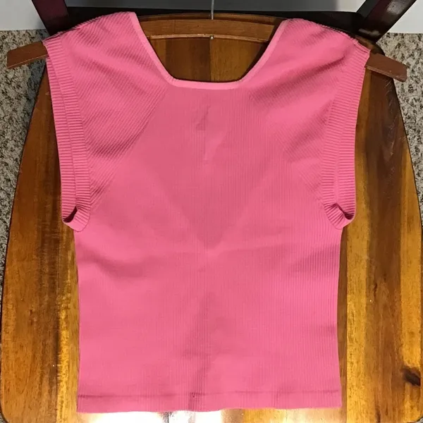 Free People V-Neck Ribbed Top XS/S in Sweet Pea New Without Tags - Image 10