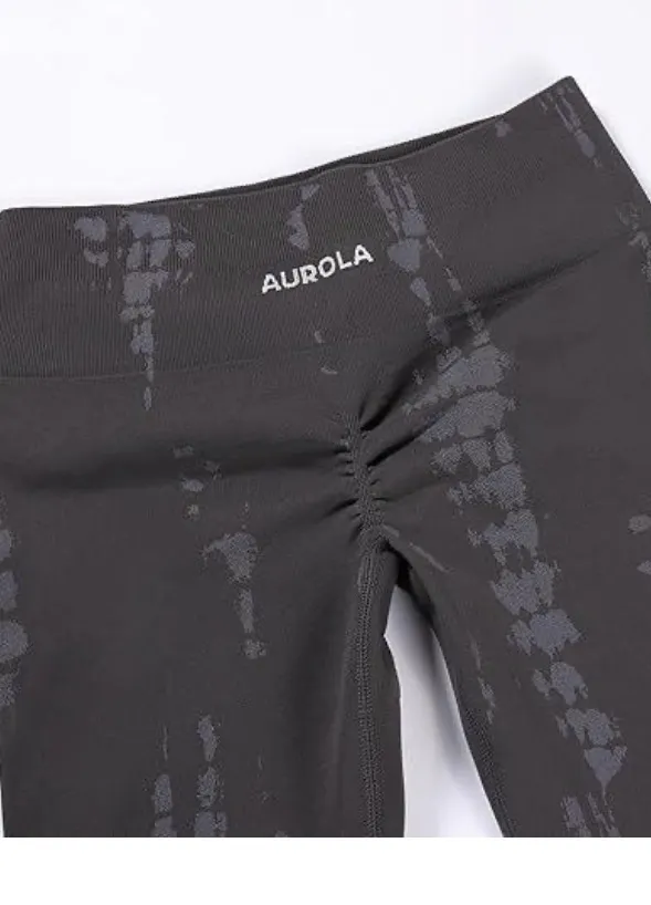 AUROLA Serpent Womens Scrunch Seamless Compression Workout Leggings - Image 3