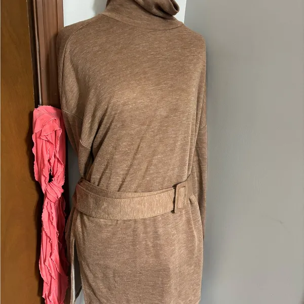 Ann Taylor Turtleneck Belted Tunic Top J - Image 7