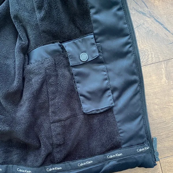 Calvin Klein Women’s Black Hooded Down Puffer Jacket 60/40 Fill - Flaw - size XL - Image 5