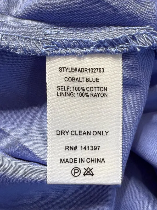 ASTR The Label One Shoulder Ruffle Mini Dress Womens Large Cobalt Blue Chic NWOT - Image 15