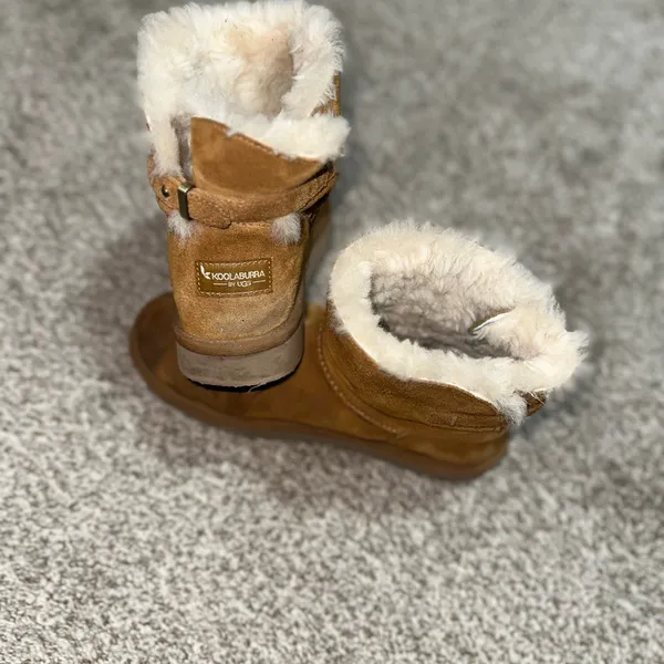 Koolaburra Brown Suede Winter Boots Size 8 - Image 6