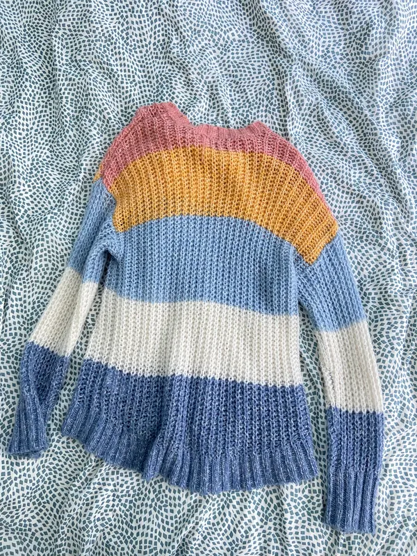 American Eagle Striped Sweater - Image 2