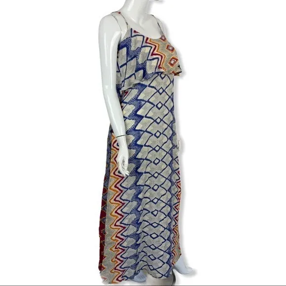 Luxe Apothetique Maxi Dress Medium Summer Boho Resortwear Festival Casual - Image 4
