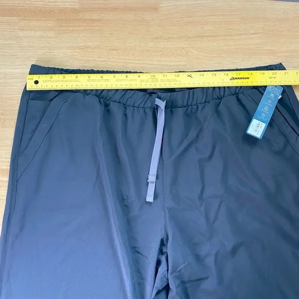 NWT Easy Stretch Women's Hunter 6-Pocket Wide Leg Scrub Pants Black Size 2X P - Image 7