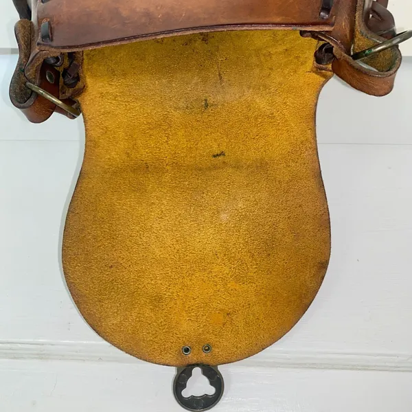 Genuine Etched Boho Saddle Braided Leather‎ Shoulder Handcrafted 3 Cross Handbag - Image 13