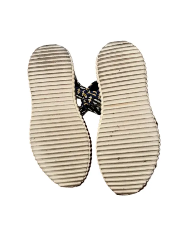 Steve Madden Silas Blue Multi platform sandal SIZE 8 - Image 4
