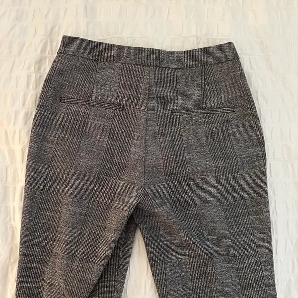 H&M Nwot Glen Check Plaid Pants - Image 8