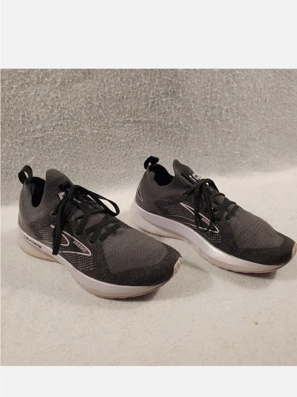 Brooks Woman’s Black Running Shoes - Lightweight Knit Trainer - Image 4