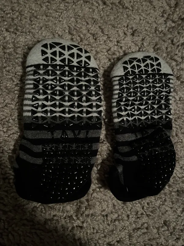 Grip low cut socks Black Size 7 - Image 3