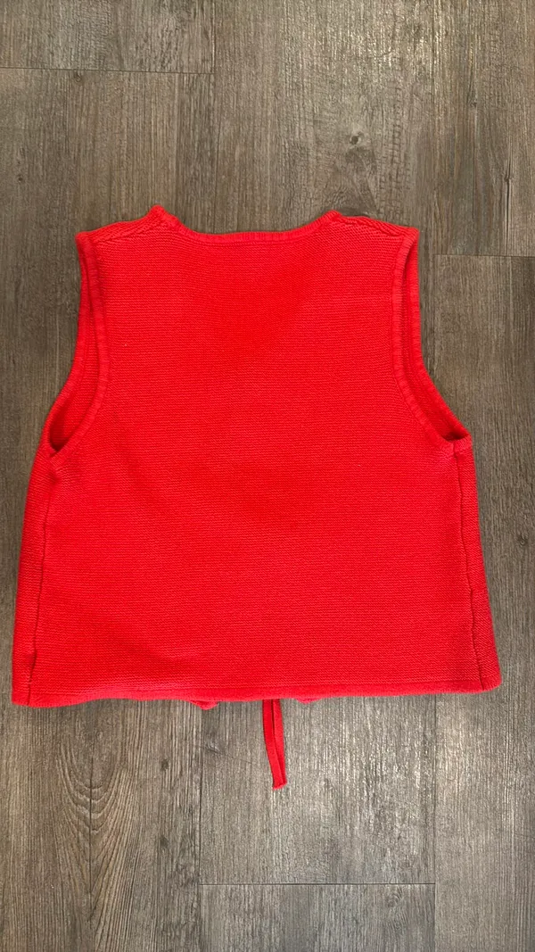 Amazon Red sweater vest bows - Image 3