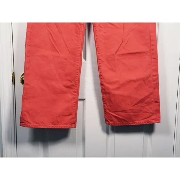 MOTHER The Dodger Wide Leg Ankle Jeans Size 28 Canyon Coral Casual Everyday - Image 7