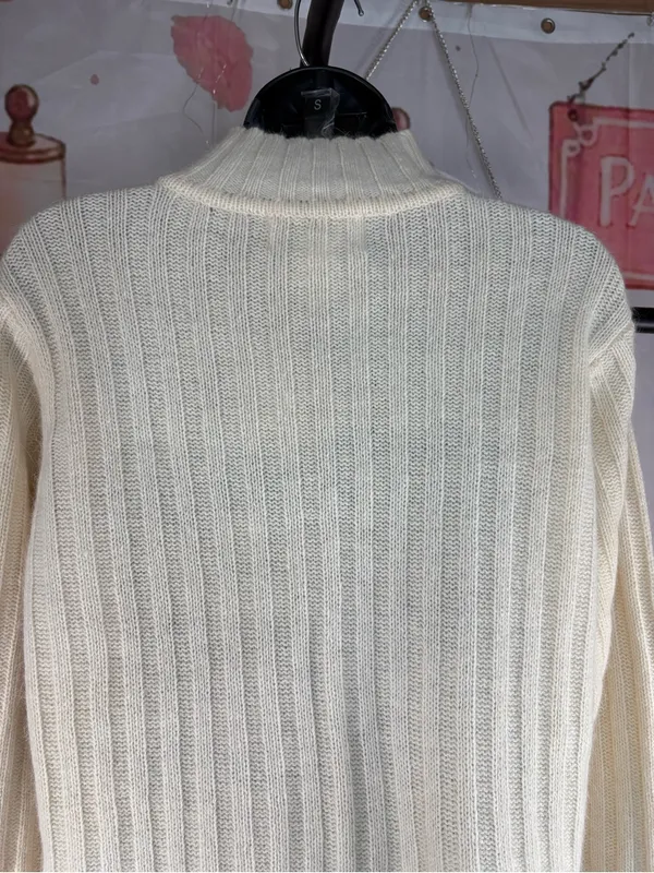 NWT Women’s PETITE SOPHISTICATE Wool Sweater Pullover TOP Winter New Sz S - Image 9