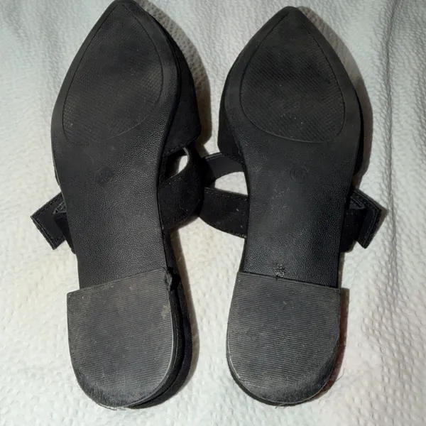 black pointed-toe mules from Rekayla Sz 6.5 - Image 5