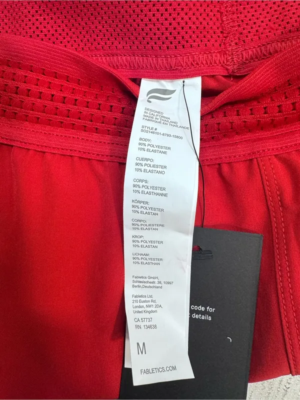Fabletics Men's The Fundamental Short II athletic training shorts nwt - Image 8