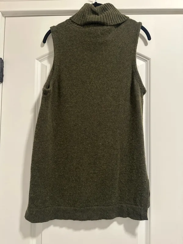Jcrew Mercantile Sleevless Turtleneck Sweater - Image 4