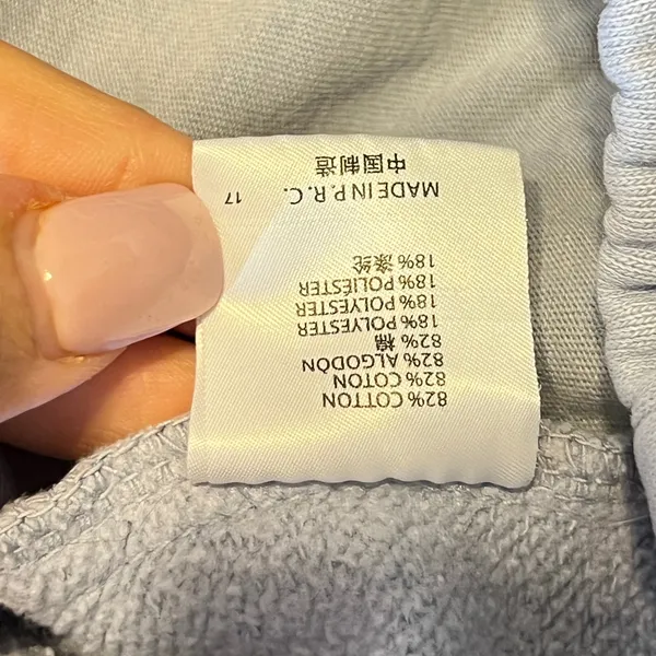 1017‎ | Brandy Melville Rosa Newport Beach Graphic Jogger Sweatpants Gray OS - Image 7