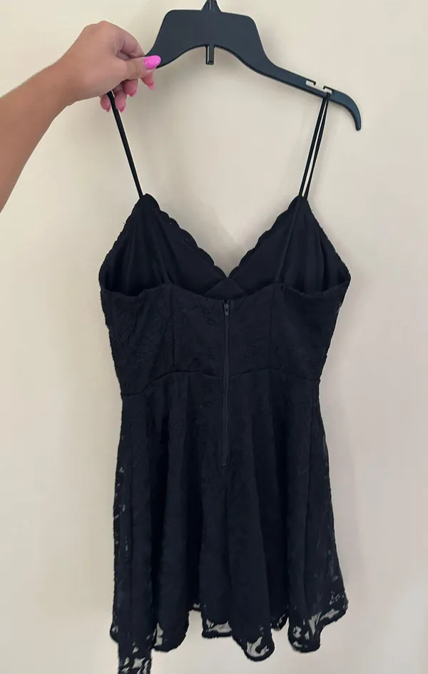 Windsor Black Lace Dress - Image 2