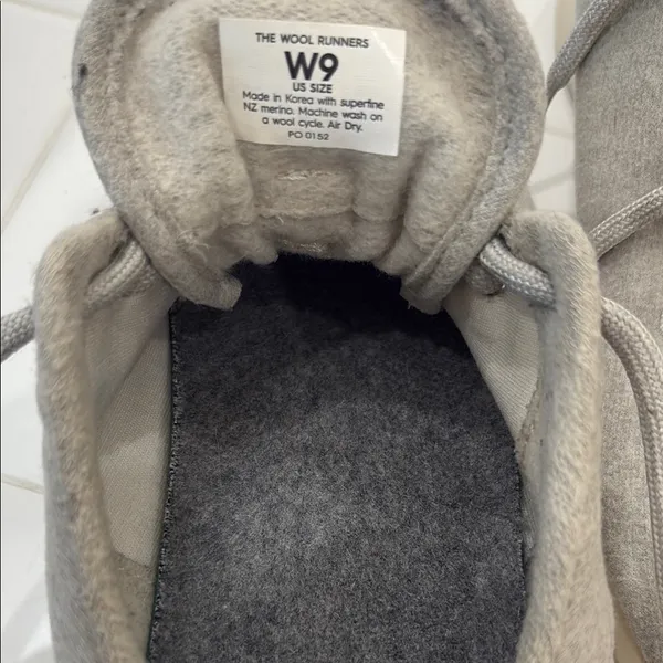 Allbirds Gray Wool runners Sneakers - Image 5