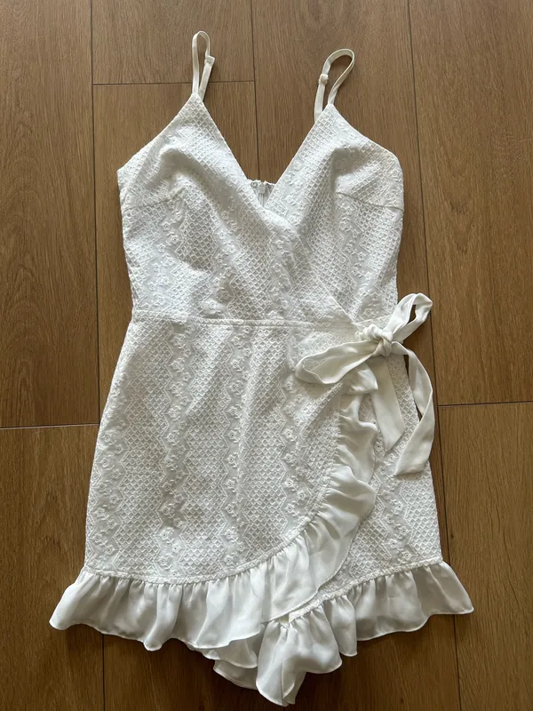 Sugarlips Ivory Lace Romper - Image 2