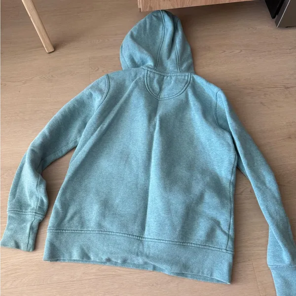 Carhartt Blue Half-Zip Hoodie - Image 4