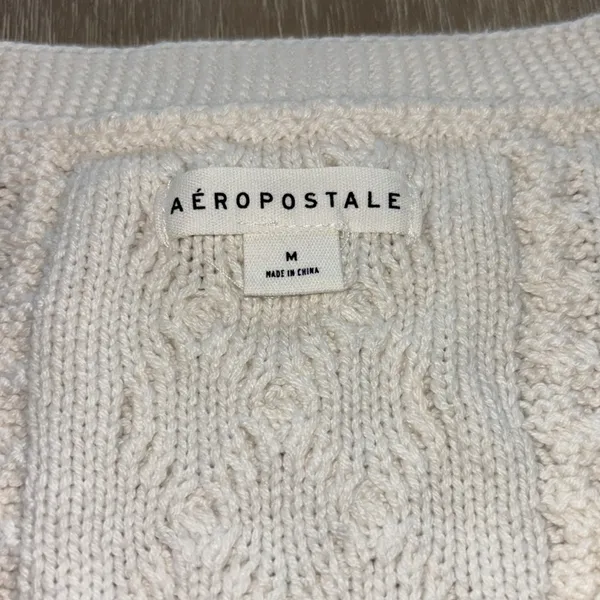 Aeropostale Cotton Blend Cable Knit Sweater - Image 2