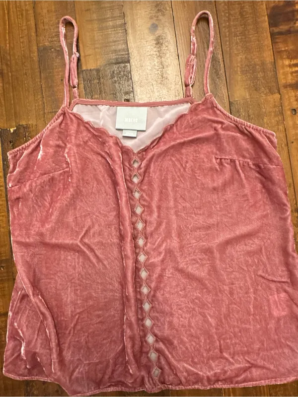 Anthropologie Maeve Scallop-Trim Cami‎ Tank Top - Image 3