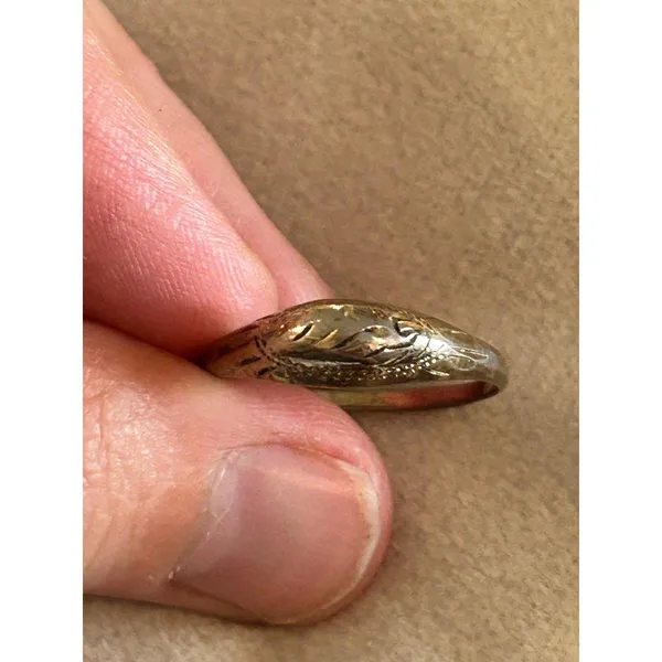 925 sterling silver ring size 8 unique cute rare - Image 7