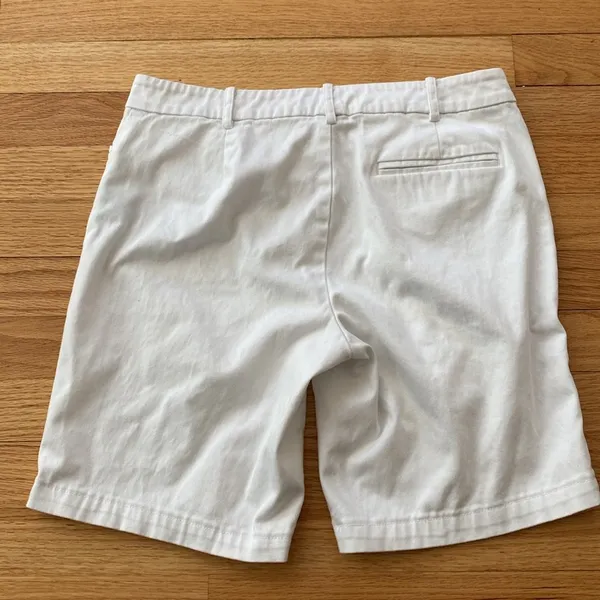 Lauren Ralph Lauren Women's Bi-Stretch Twill Shorts White Size US‎ 4 - Image 6