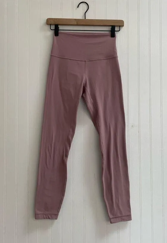 LULULEMON Align Pant Tight Legging II 25" in Vintage Mauve Size 4 - Image 8